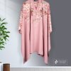 Midnight Blossom Luxe Kaftan ( Light Pink )